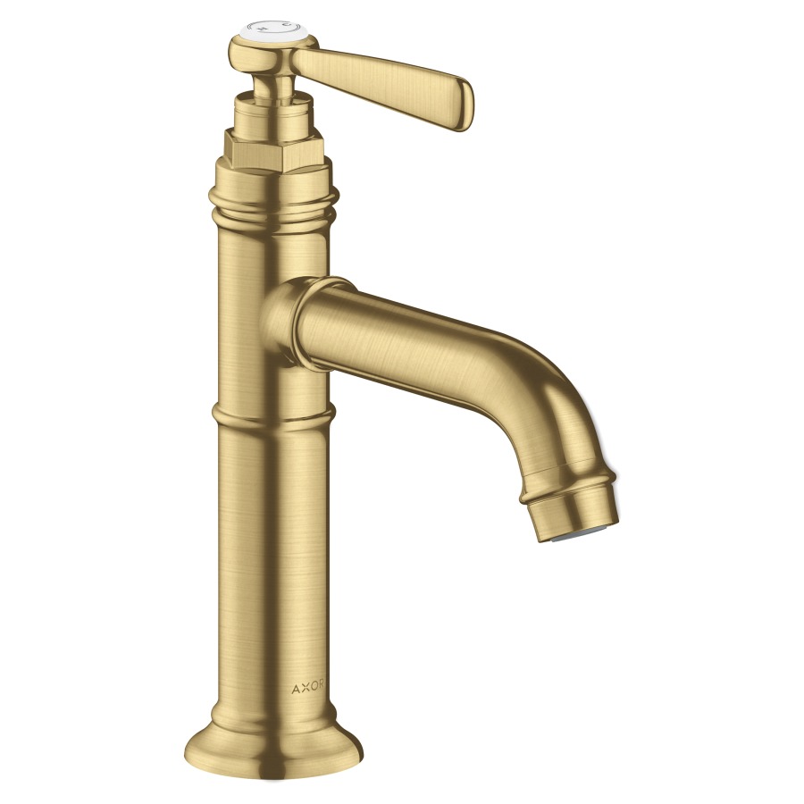 Mélangeur de lavabo MONTREUX
S 142 mm, goulot fixe
avec soupape à grille non
verouillable, débit 5 l/min