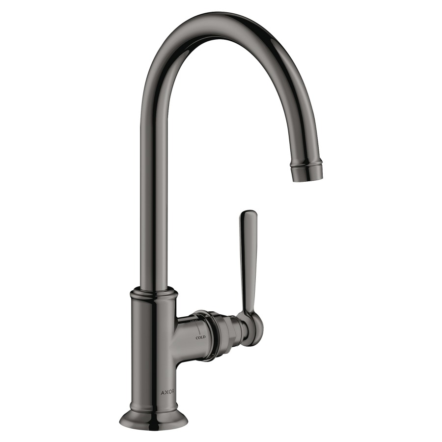 Mélangeur de lavabo MONTREUX
S 175 mm, H 323 mm
goulot orientable 120°
avec soupape à grille
non verouillable
débit 5 l/min