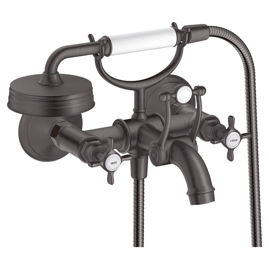 Batterie de bain MONTREUX
E 138-202 mm, raccords S 1/2"
tuyau, douche
groupe acoustique I
