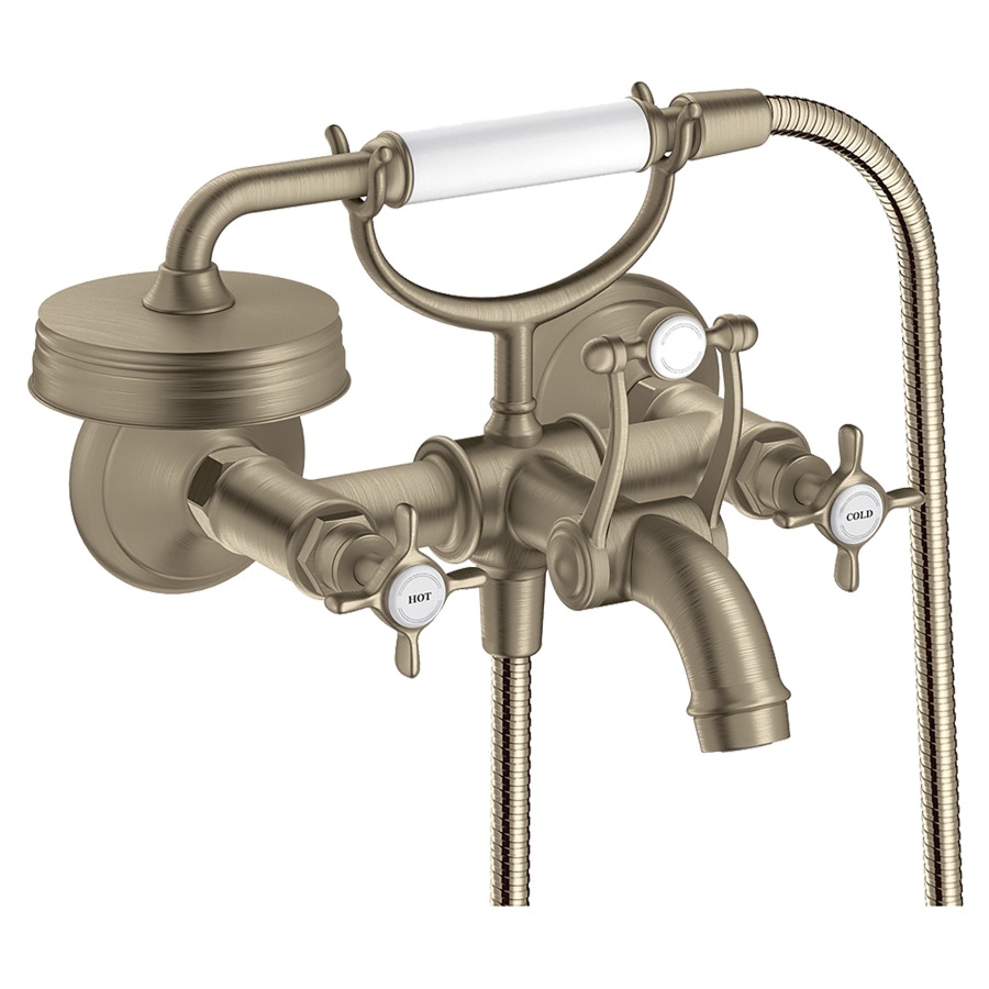 Batterie de bain MONTREUX
E 138-202 mm, raccords S 1/2"
tuyau, douche
groupe acoustique I