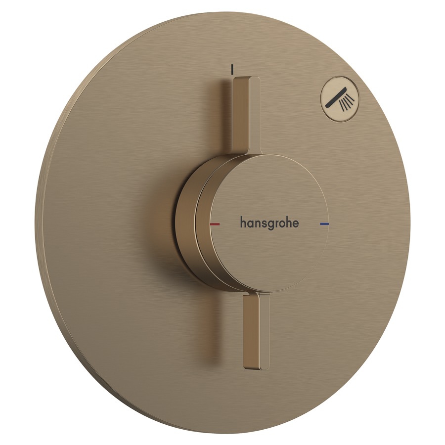 Mélangeur de douche DUOTURN S
UP, set de montage final
D 15,5 cm, pour commander
1 fonction, débit 29.5 l/min
sans corps à encastrer 757 049