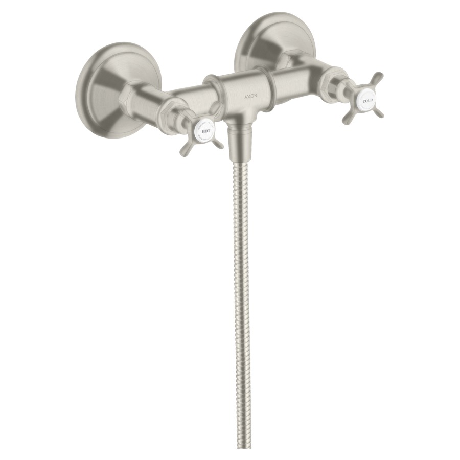 Batterie de douche MONTREUX
E 126-214 mm, raccords S 1/2"
sans douche à main
groupe acoustique II
