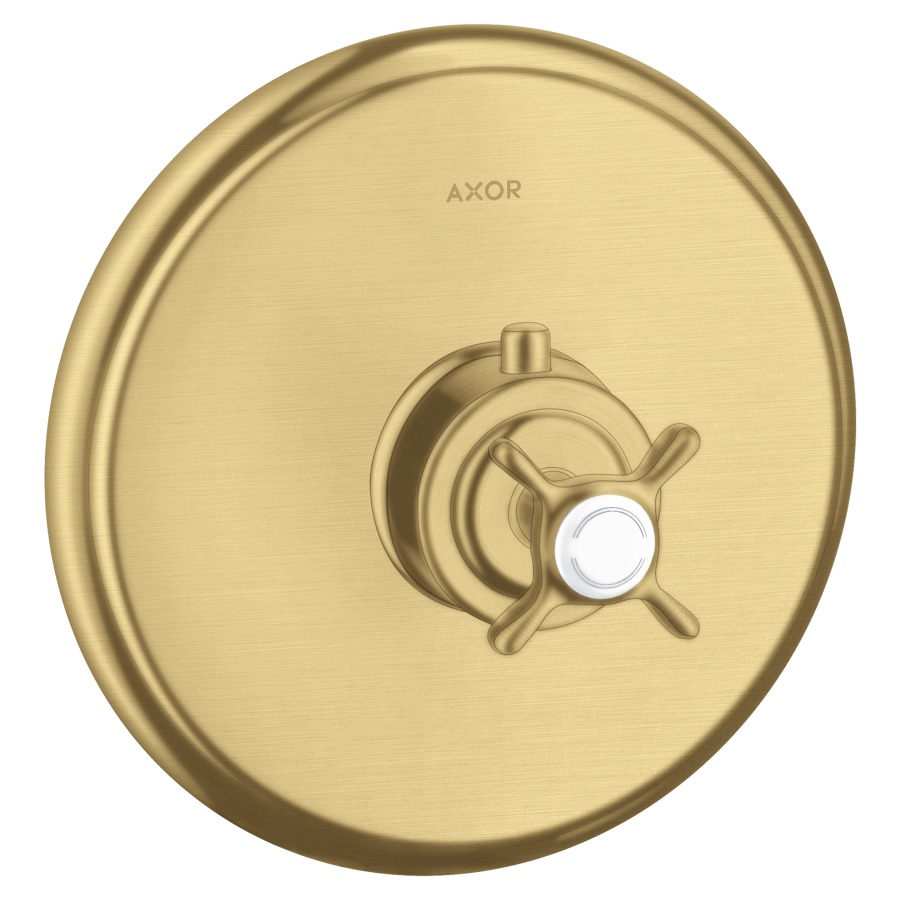 Thermostat MONTREUX
set de montage final
D 17,6 cm, sans robinet
d'arrêt, sans corps à
à encastrer 757 011, débit
43 l/min, groupe acoustique II