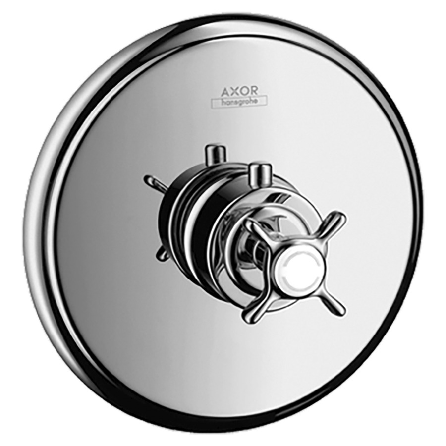 Thermostat Highflow MONTREUX
59 l/min set de montage final
D 17,6 cm, sans robinet
d'arrêt, sans corps à
encastrer 757 011
groupe acoustique II