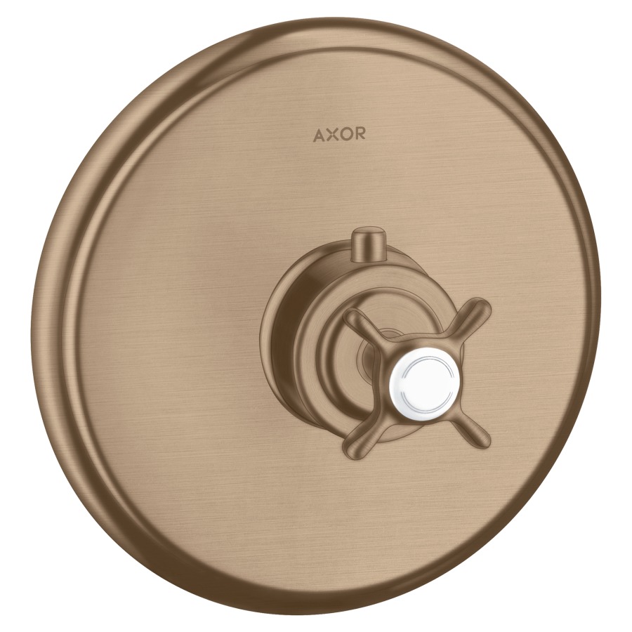Thermostat Highflow MONTREUX
59 l/min set de montage final
D 17,6 cm, sans robinet
d'arrêt, sans corps à
encastrer 757 011
groupe acoustique II