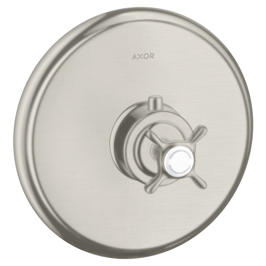 Thermostat Highflow MONTREUX
59 l/min set de montage final
D 17,6 cm, sans robinet
d'arrêt, sans corps à
encastrer 757 011
groupe acoustique II