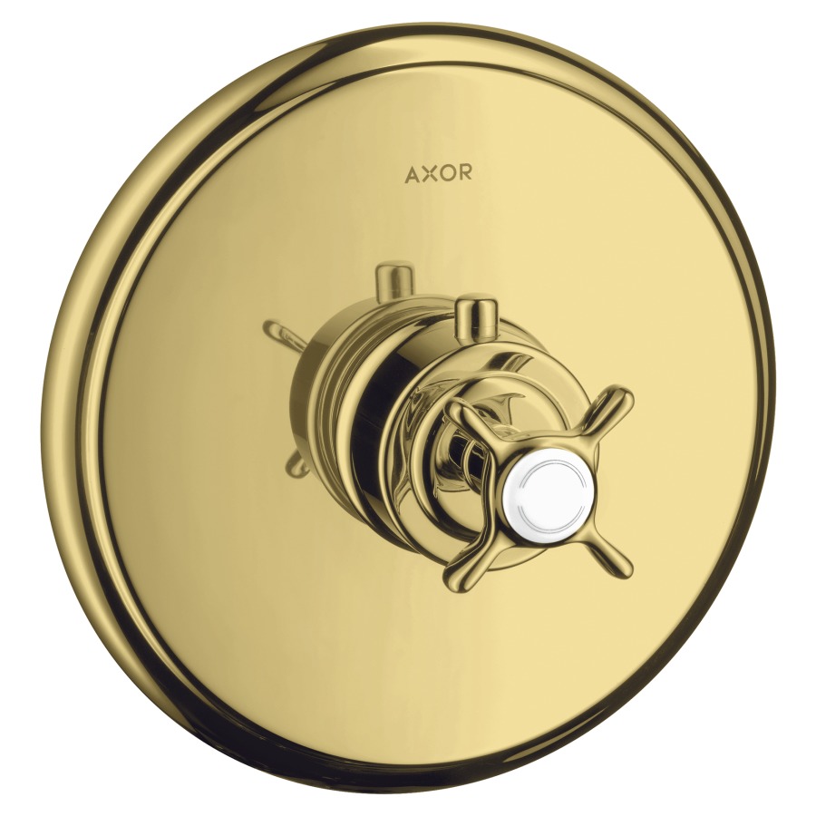Thermostat Highflow MONTREUX
59 l/min set de montage final
D 17,6 cm, sans robinet
d'arrêt, sans corps à
encastrer 757 011
groupe acoustique II