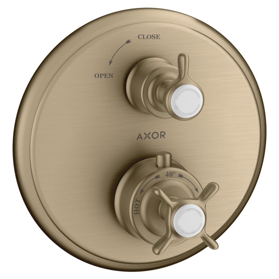 Thermostat MONTREUX
set de montage final
D 17,6 cm, avec robinet
d'arrêt, 1 fonction
sans 757 011
groupe acoustique I