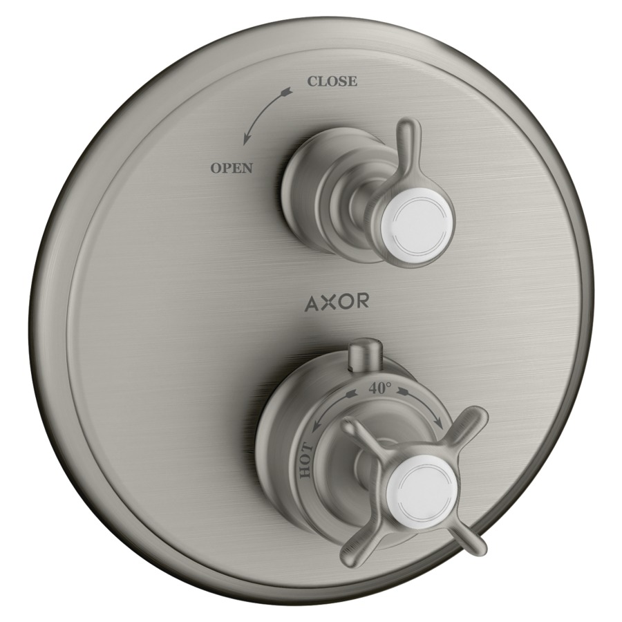 Thermostat MONTREUX
set de montage final
D 17,6 cm, avec robinet
d'arrêt, 1 fonction
sans 757 011
groupe acoustique I