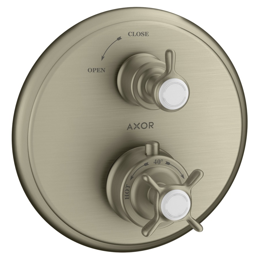 Thermostat MONTREUX
set de montage final
D 17,6 cm, avec robinet
d'arrêt, 1 fonction
sans 757 011
groupe acoustique I