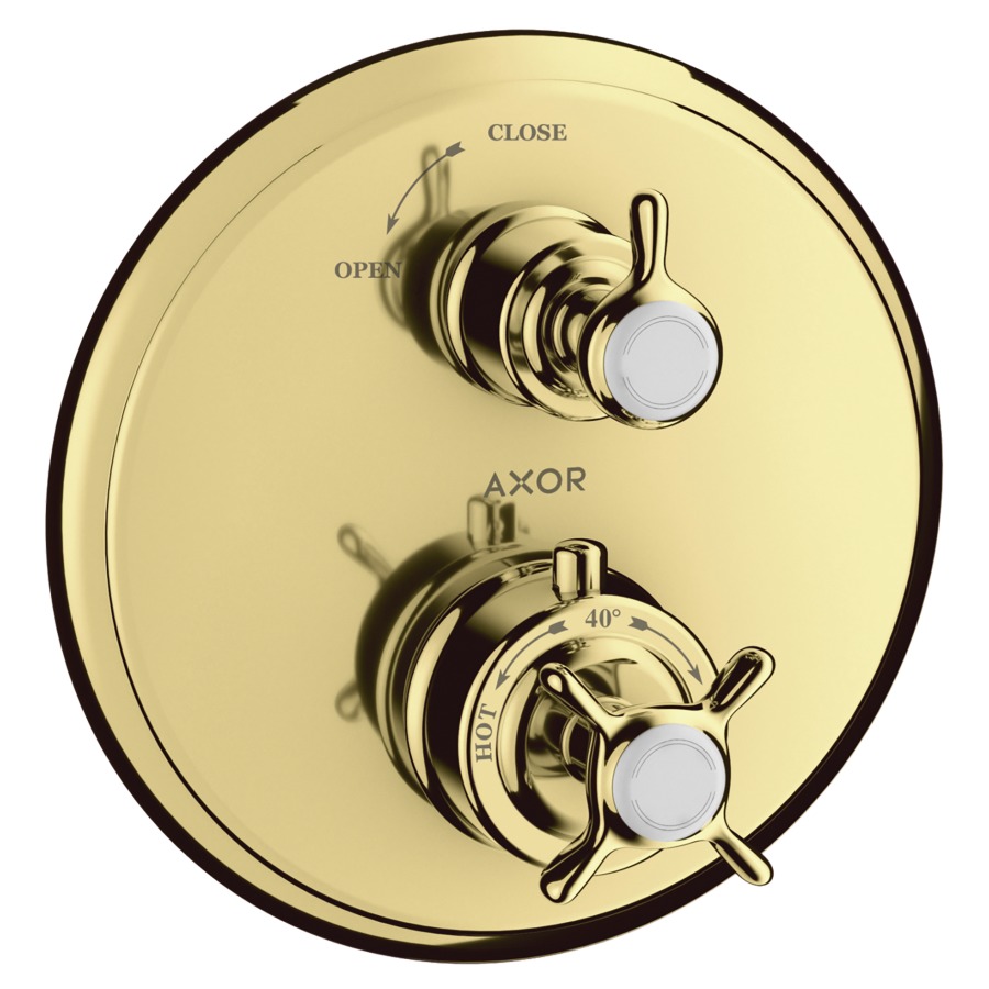 Thermostat MONTREUX
set de montage final
D 17,6 cm, avec robinet
d'arrêt, 1 fonction
sans 757 011
groupe acoustique I