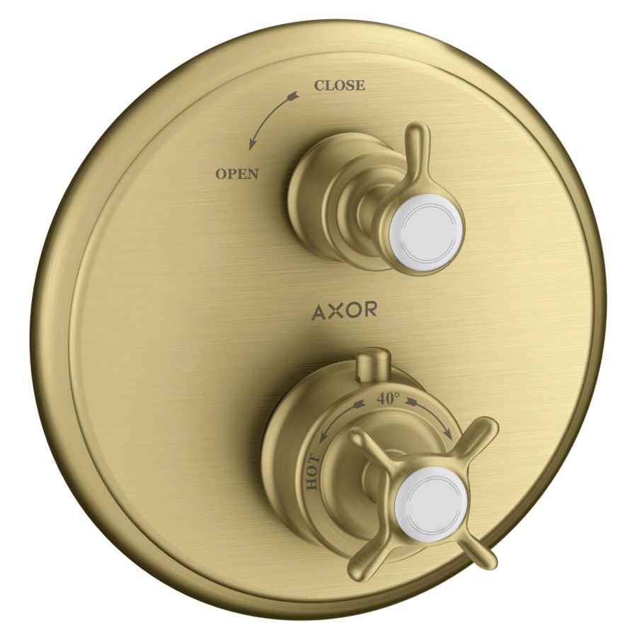 Thermostat MONTREUX
set de montage final
D 17,6 cm, avec robinet
d'arrêt, 1 fonction
sans 757 011
groupe acoustique I