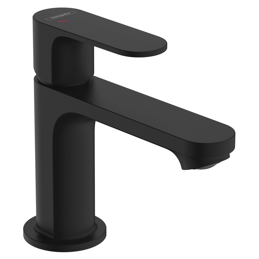 Mélangeur lavabo REBRIS S 80
S 121 mm, goulot fixe
CoolStart - eau froide par
position de levier au milieu
EcoSmart+, débit 4 l/min.
avec vidage excentrique
groupe acoustique I