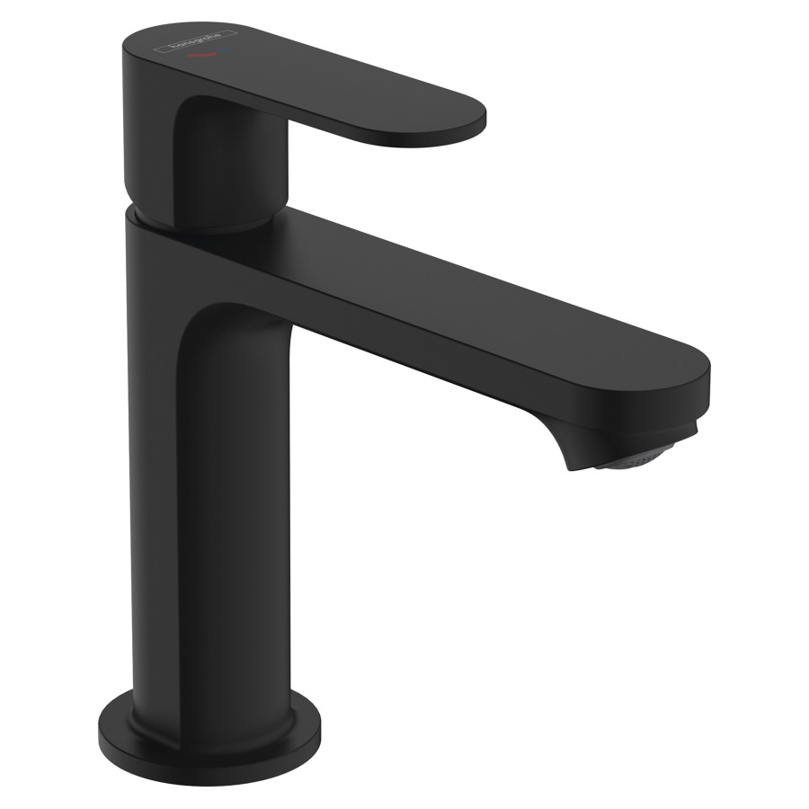 Mélangeur lavabo REBRIS S 110
S 133 cm, goulot fixe
CoolStart - eau froide par
position de levier au milieu
débit 5 l/min., avec vidage
excentrique
groupe acoustique I