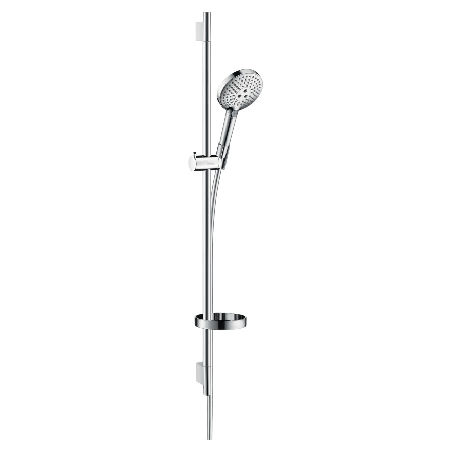 Garniture de douche RAINDANCE
SELECT S 120, 3jet EcoSmart
Quick Clean, RainAir/Whirl
Rain, glissière 90 cm
tuyau de douche 160 cm
jatte à savon, débit 8,5 l/min