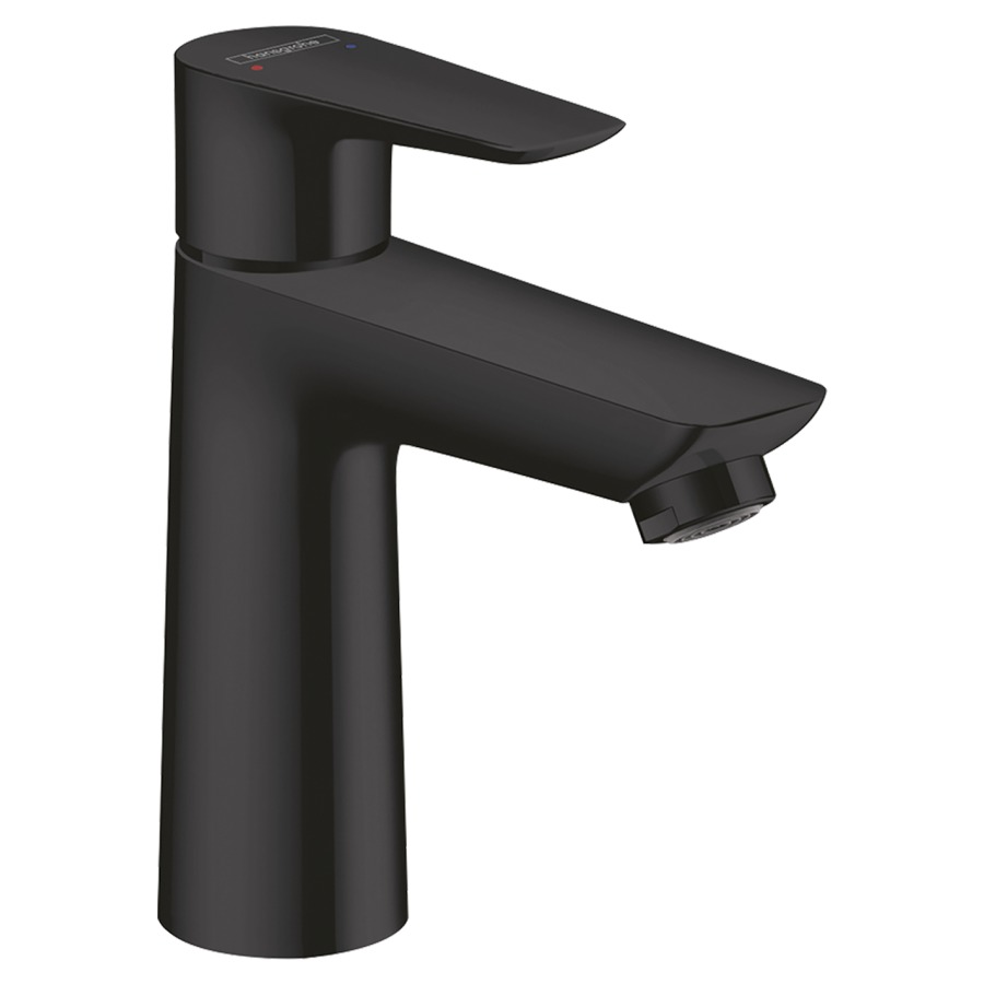 Mélangeur de lavabo TALIS E
110, S 112 mm, goulot fixe
débit 5 l/min, sans vidage
groupe acoustique I