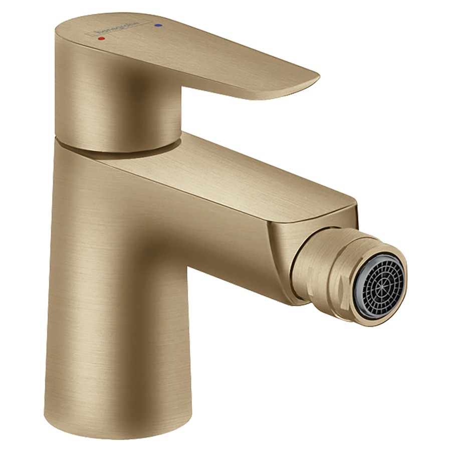 Mélangeur de bidet TALIS E
goulot S 116 mm, buse orien-
table, débit 5 l/min
vidage excentrique