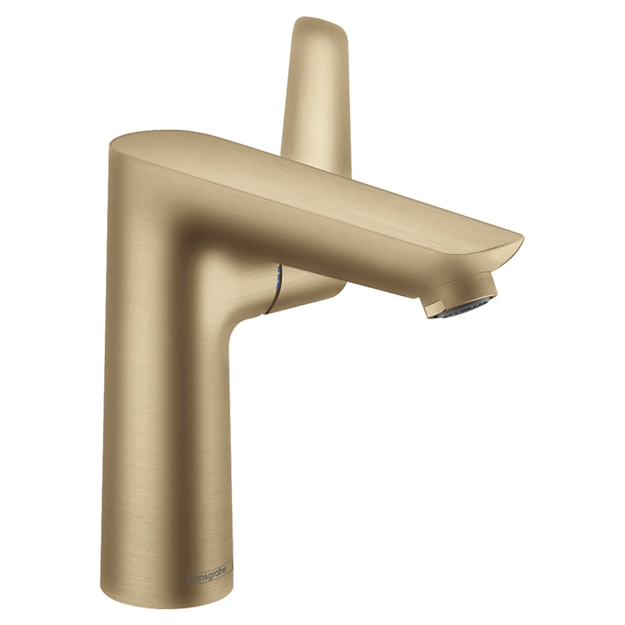 Mélangeur de lavabo TALIS E
150, S 141 mm, goulot fixe
débit 5 l/min, vidage
excentrique, groupe
acoustique I