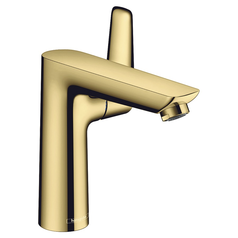 Mélangeur de lavabo TALIS E
150, S 141 mm, goulot fixe
débit 5 l/min, vidage
excentrique, groupe
acoustique I