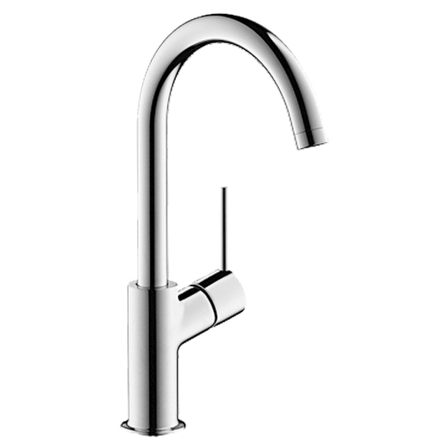 Mélangeur de lavabo TALIS S2
210, S 154 mm, goulot orienta-
ble 120°, aérateur QuickClean
limiteur de débit 5 l/min
vidage Push/Open, groupe
acoustique I