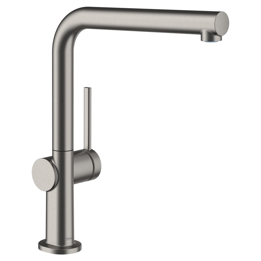 Mélangeur d'évier TALIS M54
270
S 215 mm, goulot orientable
60/110/150/360°, 1jet
débit 8,4 l/min
groupe acoustique I