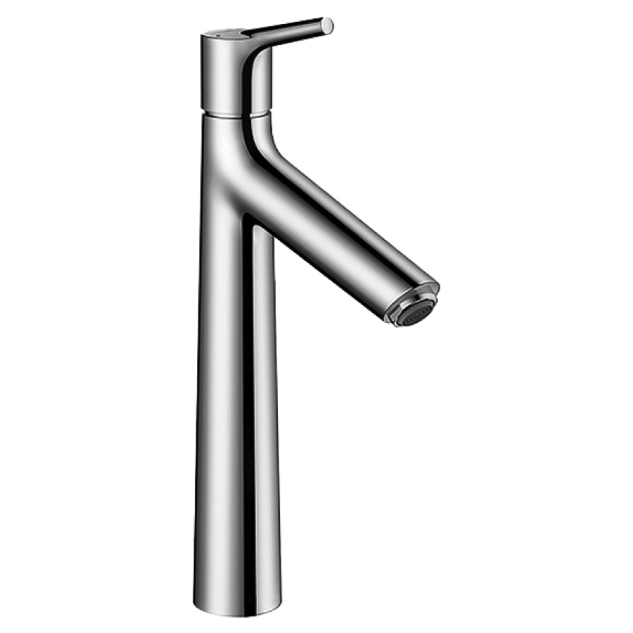 Mélangeur de lavabo TALIS S
190, S 131 mm, H 310 mm
goulot fixe, débit 5 l/min
sans vidage
groupe acoustique I