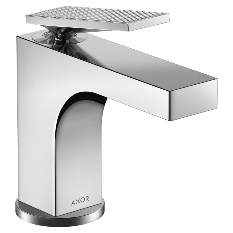 Mélangeur lavabo CITTERIO 90
S 112 mm, goulot fixe
avec poignée à levier
coupe rhombique, avec vidage
excentrique, débit 5 l/min