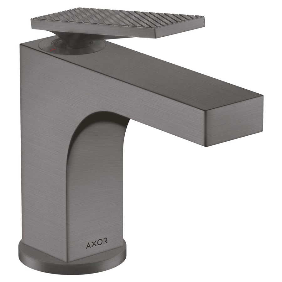 Mélangeur lavabo CITTERIO 90
S 112 mm, goulot fixe
avec poignée à levier
coupe rhombique, avec vidage
excentrique, débit 5 l/min