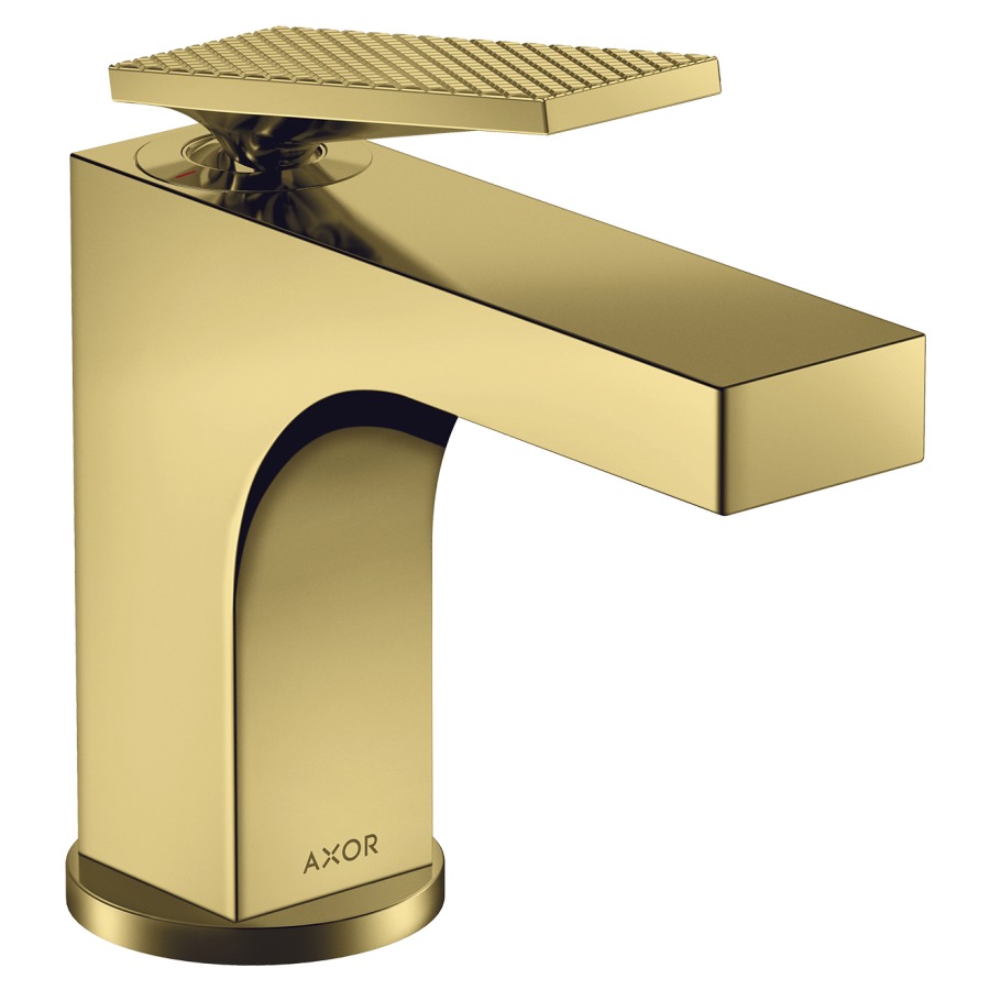 Mélangeur lavabo CITTERIO 90
S 112 mm, goulot fixe
avec poignée à levier
coupe rhombique, avec vidage
excentrique, débit 5 l/min