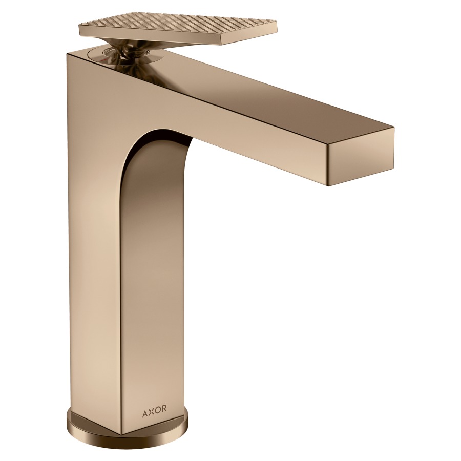 Mélangeur lavabo CITTERIO 160
S 143 mm, goulot fixe
avec poignée à levier
coupe rhobmique, avec vidage
excentrique, débit 4,7 l/min