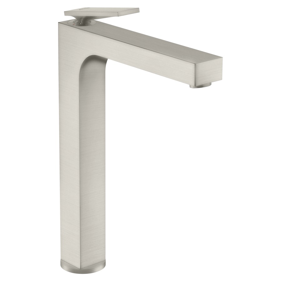Mélangeur lavabo CITTERIO 280
S 200 mm, goulot fixe
avec poignée à levier
vidage non verouillable
débit 5 l/min