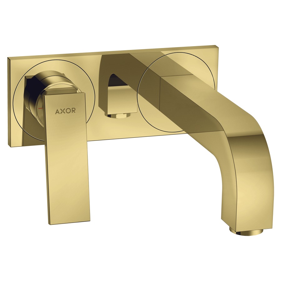 Mélangeur mural CITTERIO UP
saillie 220 mm, goulot fixe
avec poignée à levier, plaque de recouvrement
avec garniture d’écoulement non verrouillable
débit 5 (L/min), EcoSmart
sans corps à encastrer 757 055
groupe acoustique&nbsp;I, Classe d’énergie A