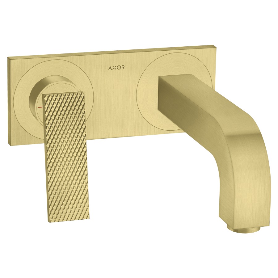 Mélangeur mural CITTERIO UP
saillie 220 mm, goulot fixe
avec poignée à levier, coupe rhombique
plaque de recouvrement
avec garniture d’écoulement non verrouillable
débit 5 (L/min), EcoSmart
sans corps à encastrer 757 055
groupe acoustique&nbsp;I, Classe d’énergie A