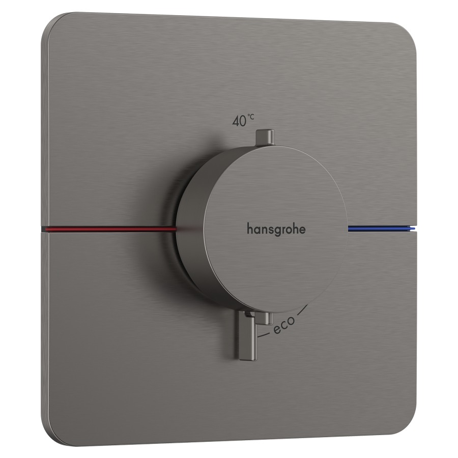 Thermostat SHOWERSELECT
COMFORT Q UP
set de montage final
15,5 x 15,5 cm, pour commander
1 fonction, débit 28,8 l/min
sans corps à encastrer 757 049