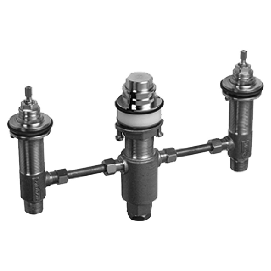 Corps d'encastrement HANSGROHE
/AXOR, 3 trous, modèle gorge
de baignoire, ouverture de
service nécessaire
groupe acoustique NT