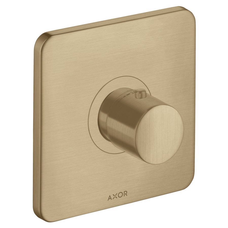 Thermostat CITTERIO M
set de montage final
sans robinet d'arrêt, poignée
à levier, sans corps à
encastrer 757 011, débit
43 l/min, groupe acoustique II