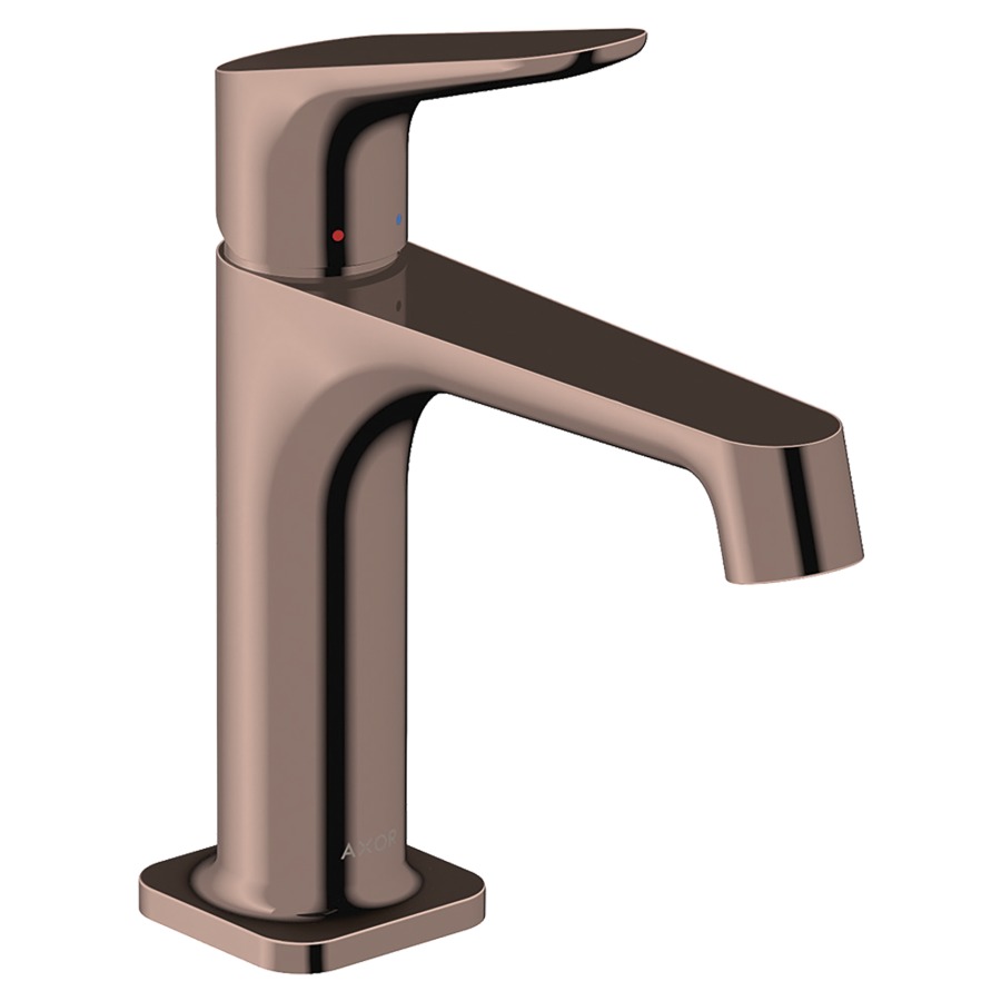 Mélangeur de lavabo CITTERIO M
S 128 mm, goulot fixe
poignée à levier
vidage excentrique, débit
5 l/min, groupe acoustique I