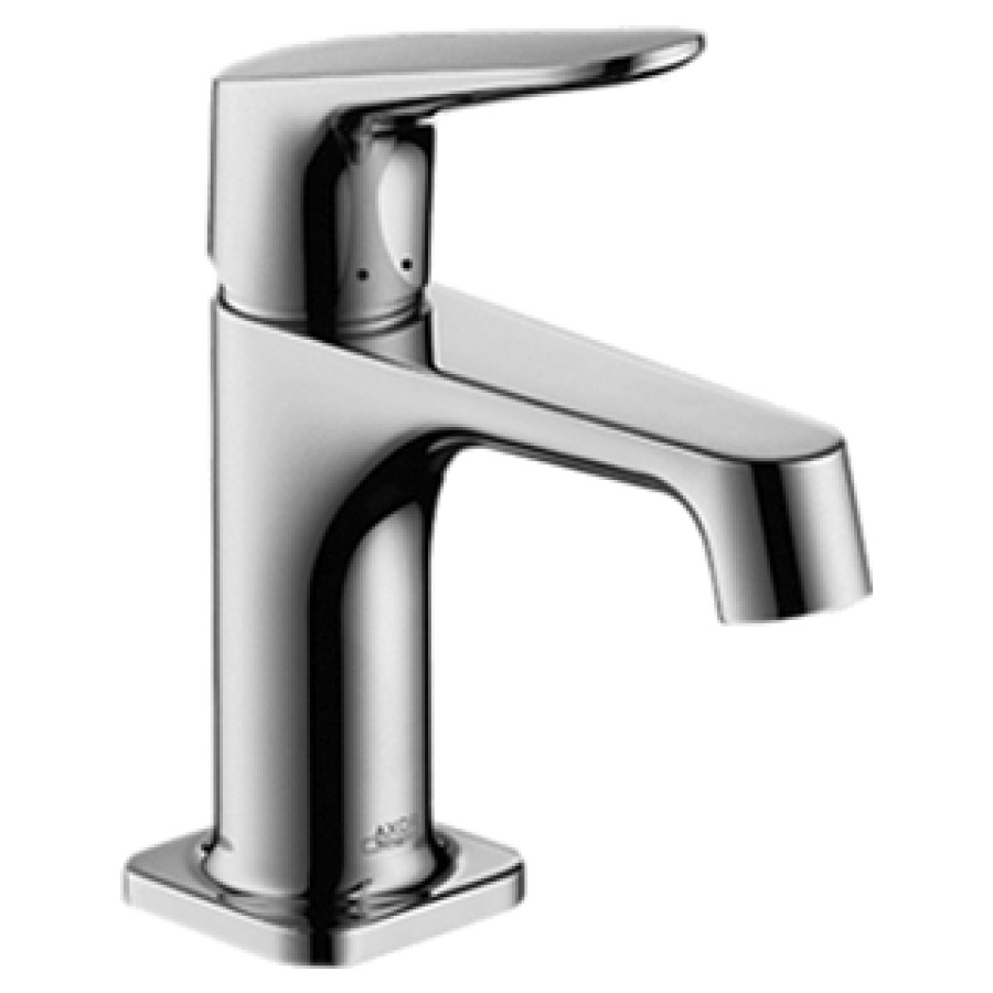 Mélangeur de lavabo CITTERIO M
S 104 mm, goulot fixe
poignée à levier
vidage excentrique, débit
5 l/min, groupe acoustique I