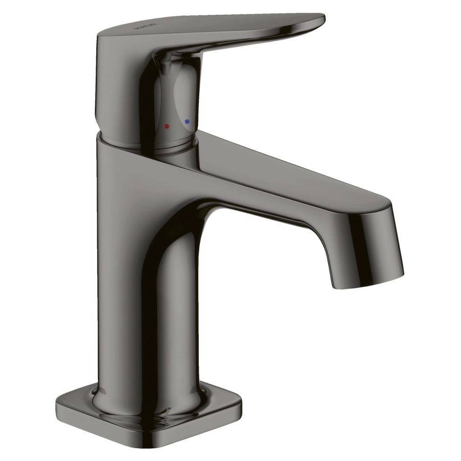 Mélangeur de lavabo CITTERIO M
S 104 mm, goulot fixe
poignée à levier
vidage excentrique, débit
5 l/min, groupe acoustique I