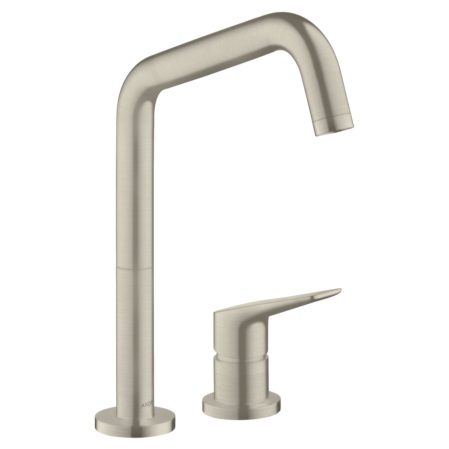 Mél. d'évier 2 trous CITTERIO
M, S 204 mm, goulot orientable
110°/150°/360°, aérateur Quick
Clean, débit 13 l/min
position de poignée variable
groupe acoustique I