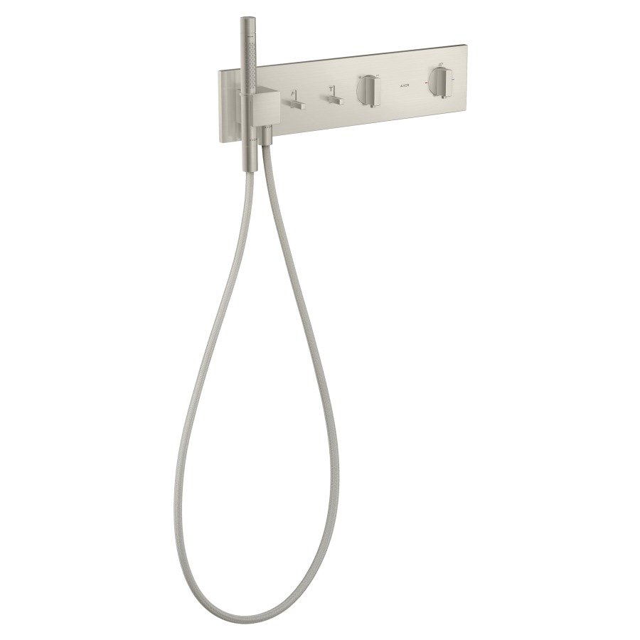 Module Thermostat SHOWER
COMPOSITION UP
set de montage final
pour commander 2 fonctions
support de douche, douche à
main bâton, tuyau de douche
sans corps à encastrer 757 039
