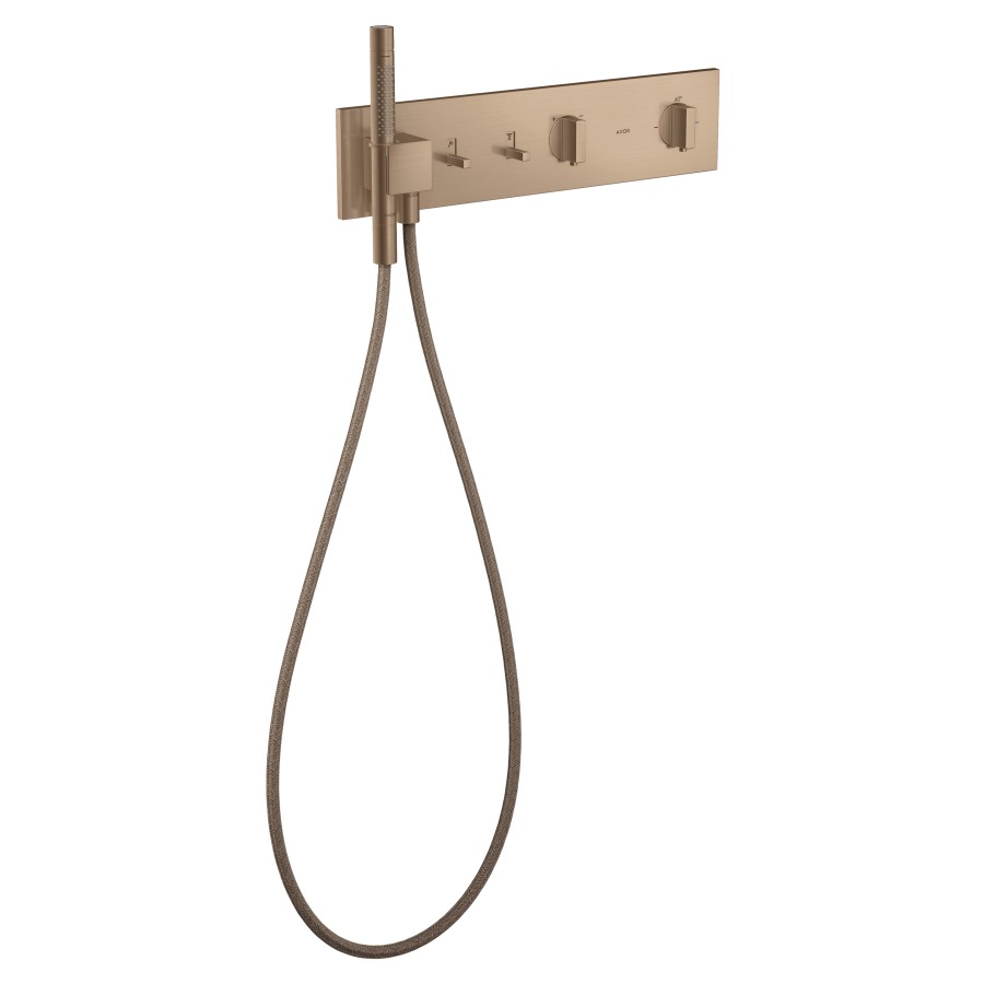 Module Thermostat SHOWER
COMPOSITION UP
set de montage final
pour commander 2 fonctions
support de douche, douche à
main bâton, tuyau de douche
sans corps à encastrer 757 039