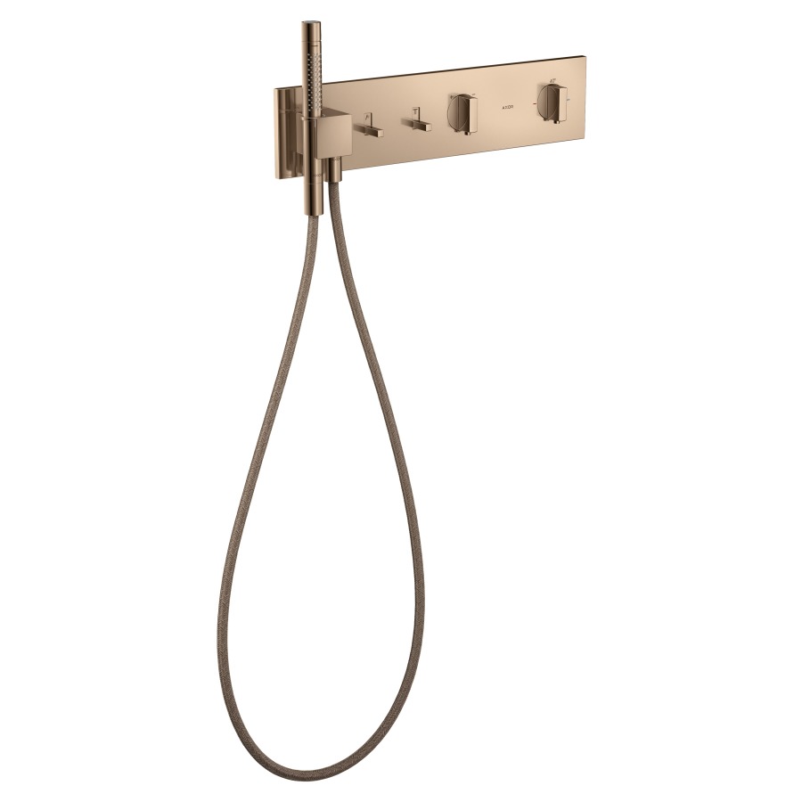 Module Thermostat SHOWER
COMPOSITION UP
set de montage final
pour commander 2 fonctions
support de douche, douche à
main bâton, tuyau de douche
sans corps à encastrer 757 039