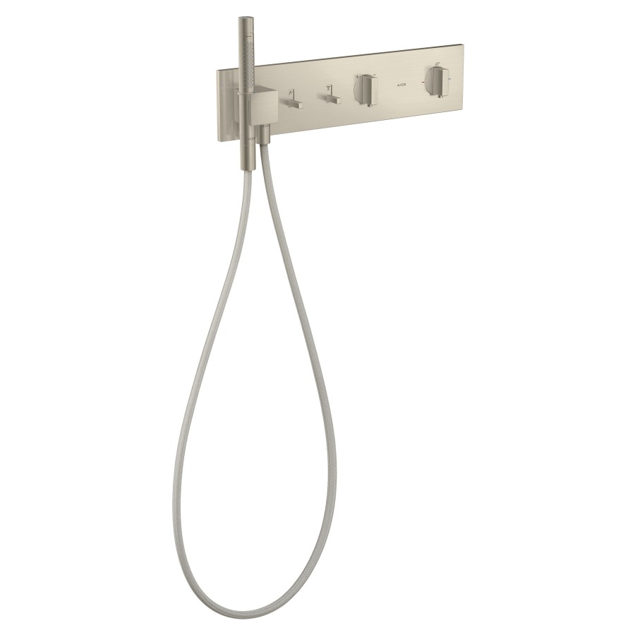 Module Thermostat SHOWER
COMPOSITION UP
set de montage final
pour commander 2 fonctions
support de douche, douche à
main bâton, tuyau de douche
sans corps à encastrer 757 039