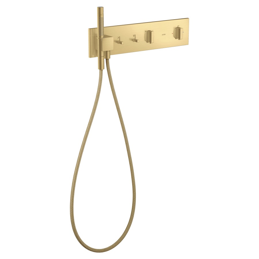 Module Thermostat SHOWER
COMPOSITION UP
set de montage final
pour commander 2 fonctions
support de douche, douche à
main bâton, tuyau de douche
sans corps à encastrer 757 039