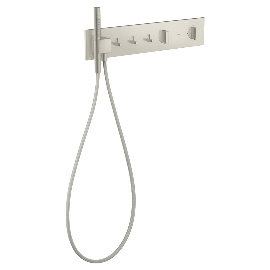 Module Thermostat SHOWER
COMPOSITION UP
set de montage final
pour commander 3 fonctions
support de douche, douche à
main bâton, tuyau de douche
sans corps à encastrer 757 040