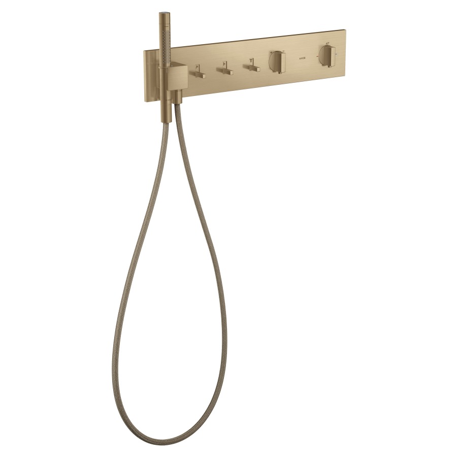 Module Thermostat SHOWER
COMPOSITION UP
set de montage final
pour commander 3 fonctions
support de douche, douche à
main bâton, tuyau de douche
sans corps à encastrer 757 040
