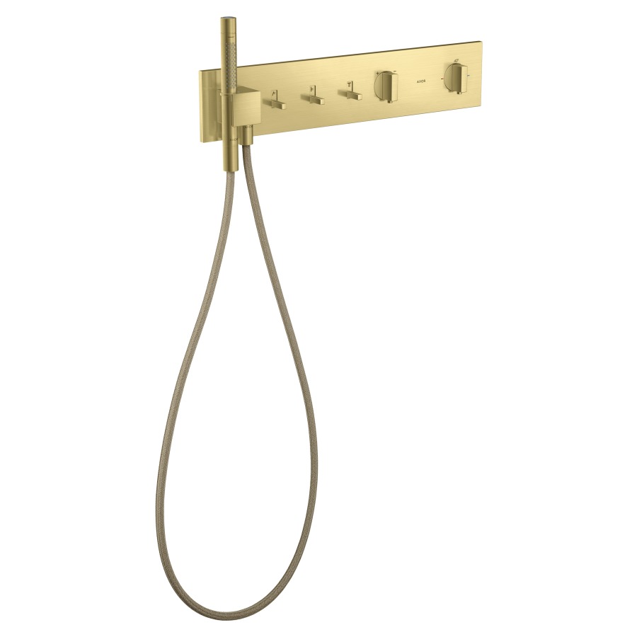 Module Thermostat SHOWER
COMPOSITION UP
set de montage final
pour commander 3 fonctions
support de douche, douche à
main bâton, tuyau de douche
sans corps à encastrer 757 040
