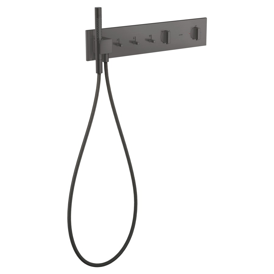 Module Thermostat SHOWER
COMPOSITION UP
set de montage final
pour commander 3 fonctions
support de douche, douche à
main bâton, tuyau de douche
sans corps à encastrer 757 040