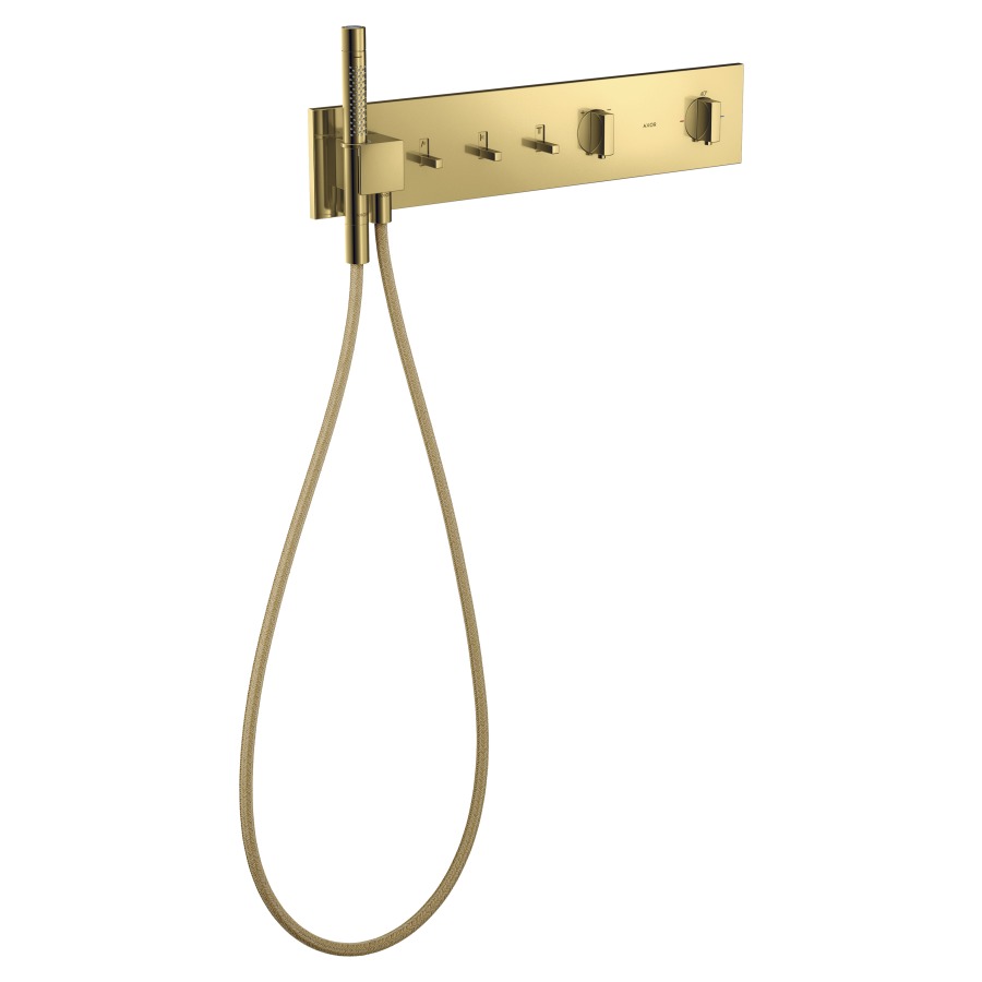 Module Thermostat SHOWER
COMPOSITION UP
set de montage final
pour commander 3 fonctions
support de douche, douche à
main bâton, tuyau de douche
sans corps à encastrer 757 040